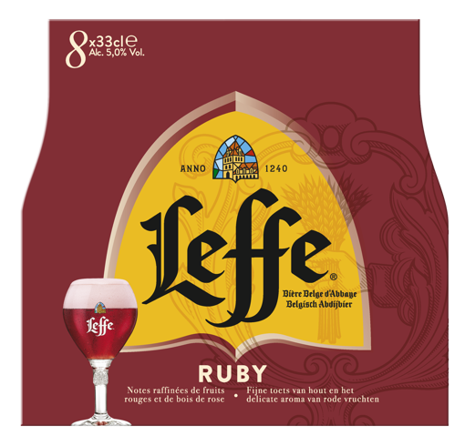 Afbeeldingen van LEFFE RUBY 8X33CL