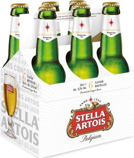 Afbeeldingen van STELLA ARTOIS 6X25CL