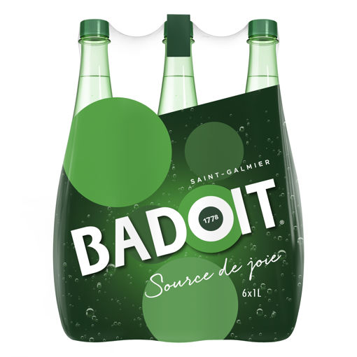 Afbeeldingen van BADOIT GROEN PET 6X1L