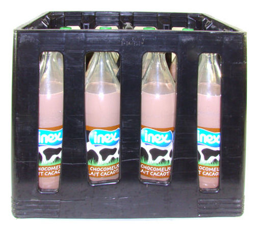 Afbeeldingen van INEX HALFVOLLE CHOCOMELK 12X1L