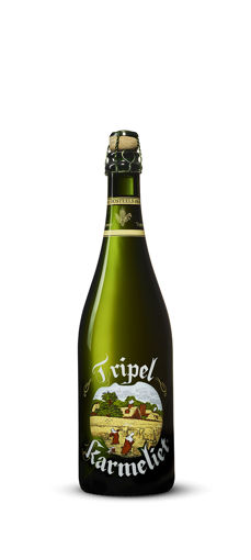 Afbeeldingen van KARMELIET BEDRUKTE FLES 75CL