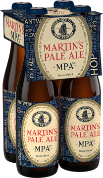 JOHN MARTIN PALE ALE 4X33CL Afbeeldingen van JOHN MARTIN PALE ALE 4X33CL