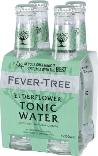 Afbeeldingen van FEVER TREE ELDERFLOWER 4X20CL ONEWAY