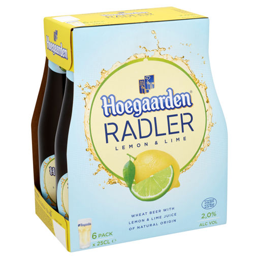 Afbeeldingen van HOEGAARDEN RADLER LEMON 6X25CL