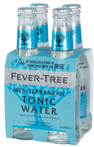 Afbeeldingen van FEVER TREE MEDITERRANEAN 4X20CL