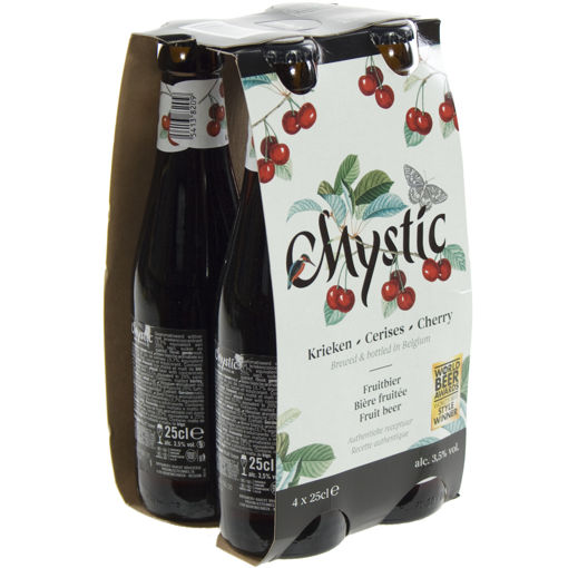 Afbeeldingen van MYSTIC WITBIER KRIEKEN 4X25CL