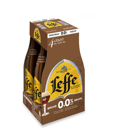 Afbeeldingen van LEFFE BRUIN 0.0 4X33CL