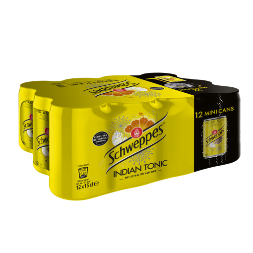 Afbeeldingen van SCHWEPPES TONIC BLIK 12X15CL