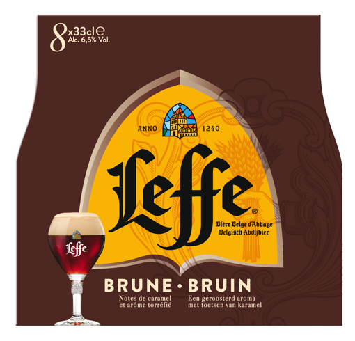 Afbeeldingen van LEFFE BRUIN 8X33CL