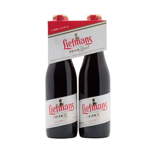 Afbeeldingen van LIEFMANS KRIEK-BRUT 4X33CL