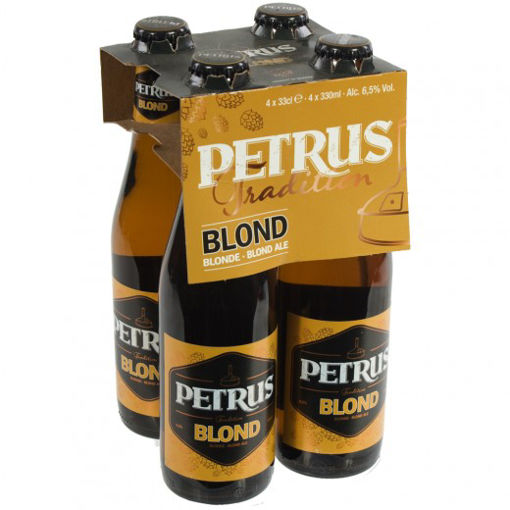 Afbeeldingen van PETRUS BLOND 4X33CL