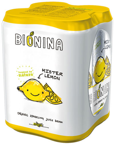 Afbeeldingen van BIONINA MISTER LEMON 4X33CL BLIK