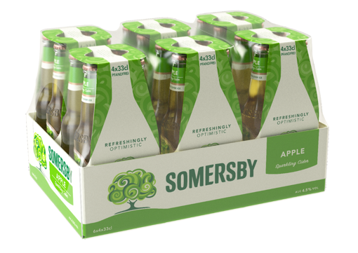 Afbeeldingen van SOMERSBY APPELCIDER 24X33CL ONEWAY