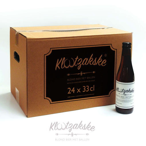 Afbeeldingen van KLOOTZAKSKE BLOND 7.5° 24X33CL DOOS