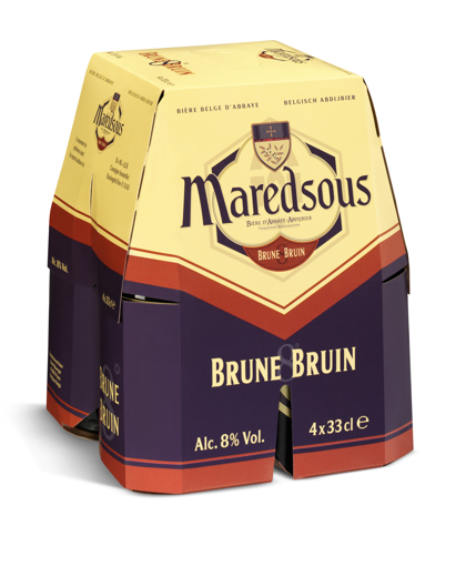 Afbeeldingen van MAREDSOUS 8° BRUIN 4X33CL (ROOD)