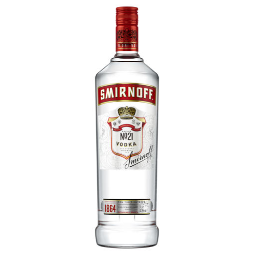 Afbeeldingen van SMIRNOFF NO.21 RED VODKA 1,0L