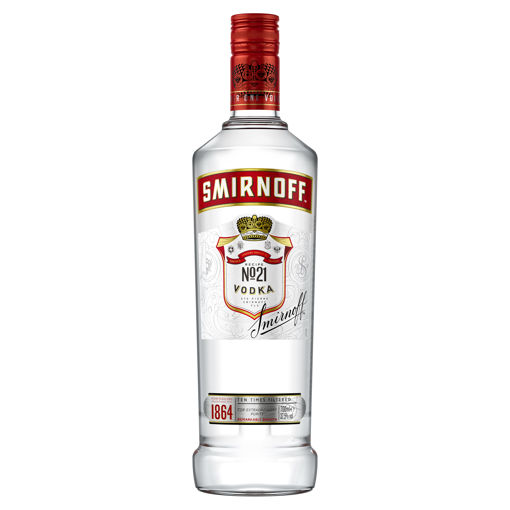 Afbeeldingen van SMIRNOFF NO.21 RED VODKA 0,7L