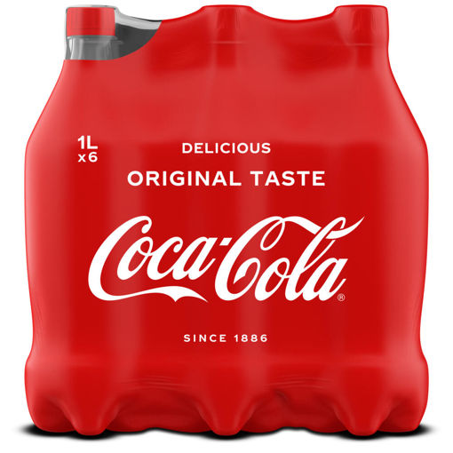 Afbeeldingen van COCA COLA 6X1L PET