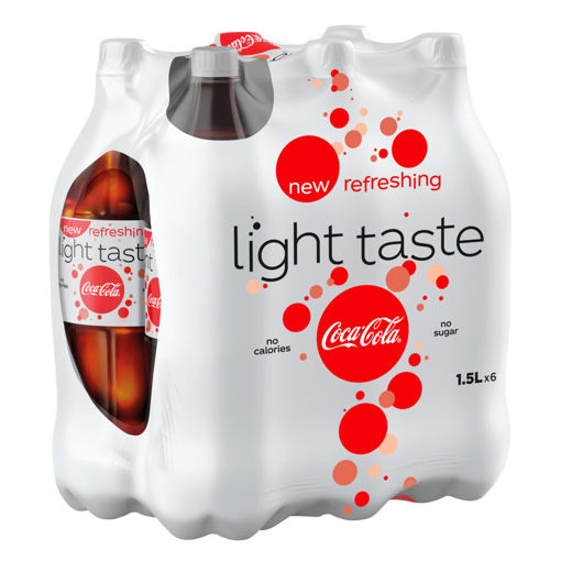 Afbeeldingen van COCA COLA LIGHT PET 6X1,5L