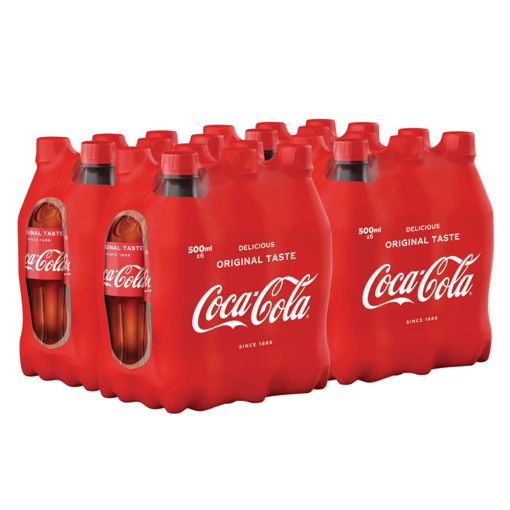 Afbeeldingen van COCA COLA PET 4X6X50CL