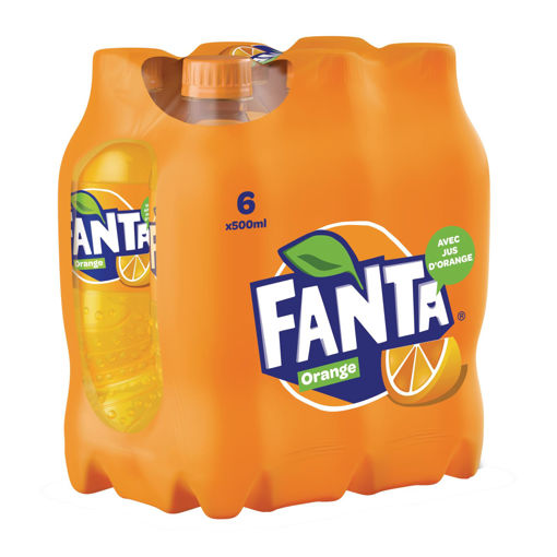 Afbeeldingen van FANTA ORANGE PET 6X50CL