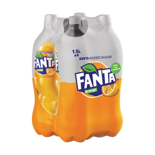 Afbeeldingen van FANTA ORANGE ZERO PET 4X1,5L