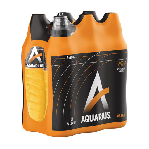 Afbeeldingen van AQUARIUS ORANGE PET 6X50CL