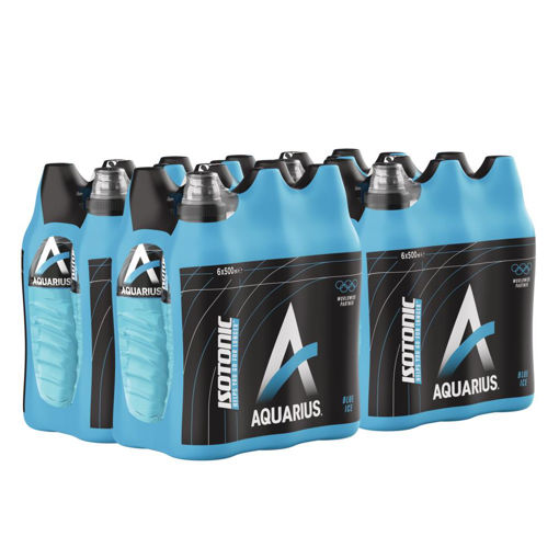 Afbeeldingen van AQUARIUS ISOTONIC BLUE ICE PET 4X6X50CL