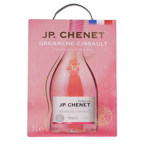 Afbeeldingen van J.P. CHENET CINSAULT-GRENACHE ROSE 3L