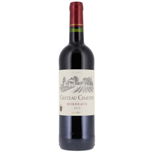 Afbeeldingen van CHATEAU CHAUVET BORDEAUX ROOD 75CL