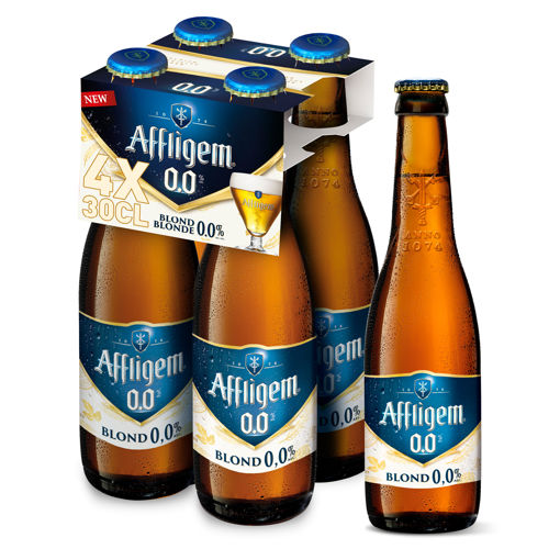 Afbeeldingen van AFFLIGEM BLOND 0.0° 4X33CL