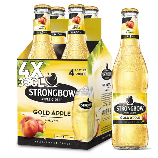 Afbeeldingen van STRONGBOW GOLD APPLE 4X33CL