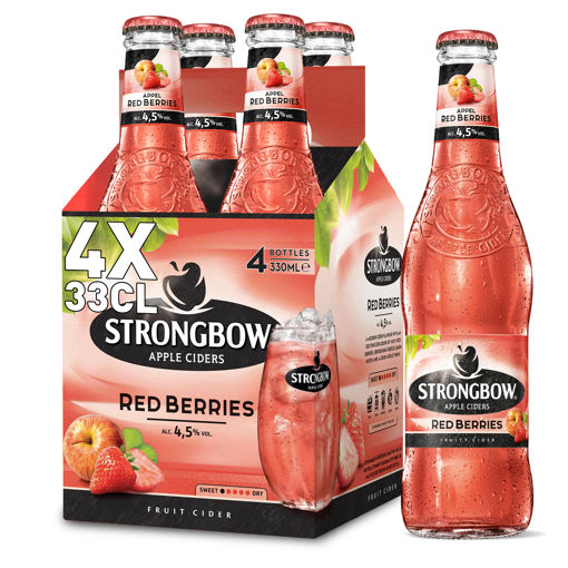 Afbeeldingen van STRONGBOW RED BERRIES  4X33CL