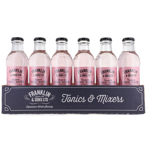 Afbeeldingen van FRANKLIN'S RHUBARB TONIC HIBISCUS 24X20CL