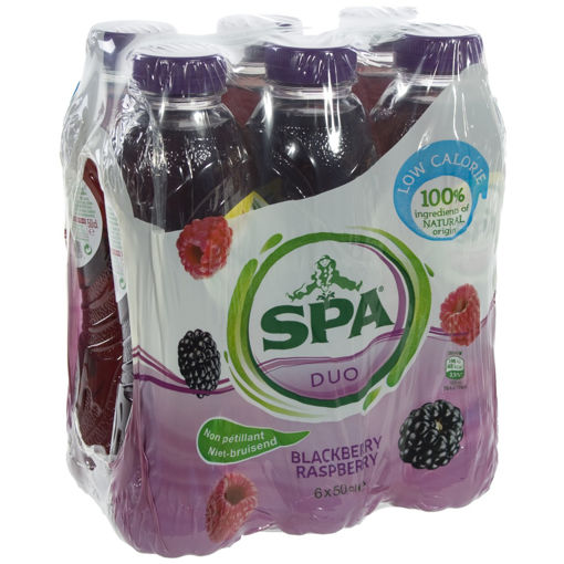 Afbeeldingen van SPA DUO BLACKBERRY-RASPBERRY 6X1L PET