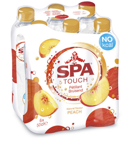 Afbeeldingen van SPA TOUCH OF PEACH 6X50CL PET