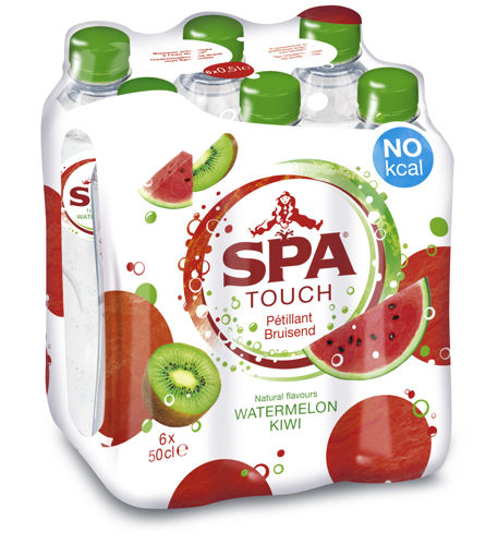 Afbeeldingen van SPA TOUCH OF WATERMELON-KIWI 6X50CL PET