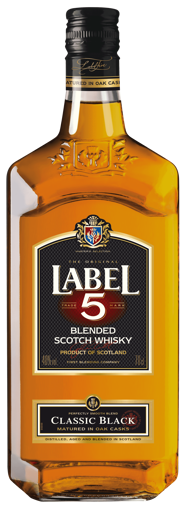 Afbeeldingen van LABEL 5 WHISKY 40° 70CL