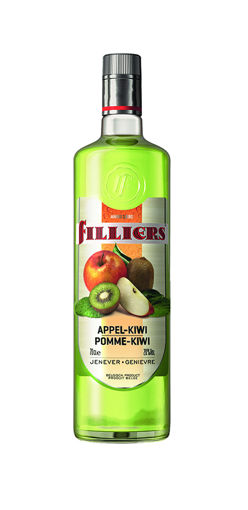 Afbeeldingen van FILLIERS FRUITJENEVER APPEL-KIWI 20% 70 CL