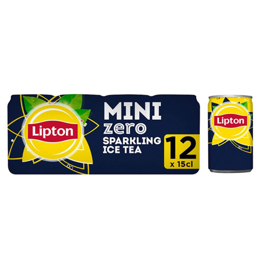 Afbeeldingen van LIPTON ICE TEA ZERO BLIK 12X15CL