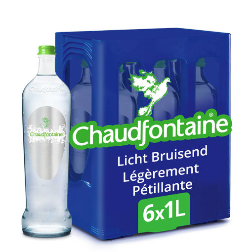 Afbeeldingen van CHAUDFONTAINE LICHT BRUIS GLAS 6X1L