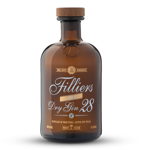 Afbeeldingen van FILLIERS DRY GIN 28 CLASSIC 46% 50 CL