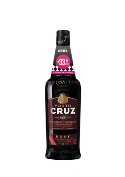 PORTO CRUZ RUBY 75CL +33% GRATIS Afbeeldingen van PORTO CRUZ RUBY 75CL +33% GRATIS