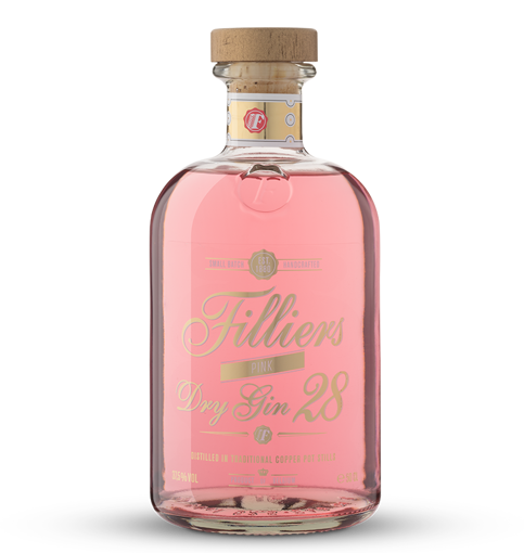 Afbeeldingen van FILLIERS DRY GIN 28 PINK 37,5% 50 CL