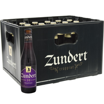 ZUNDERT 10° 24X33CL Afbeeldingen van ZUNDERT 10 TRAPPIST 24X33CL