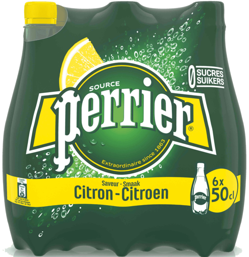 Afbeeldingen van PERRIER CITROEN 6X0,5L PET