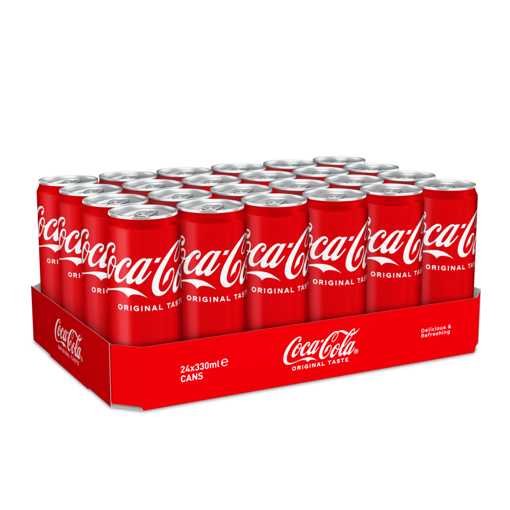 Afbeeldingen van COCA COLA BLIK 24X33CL