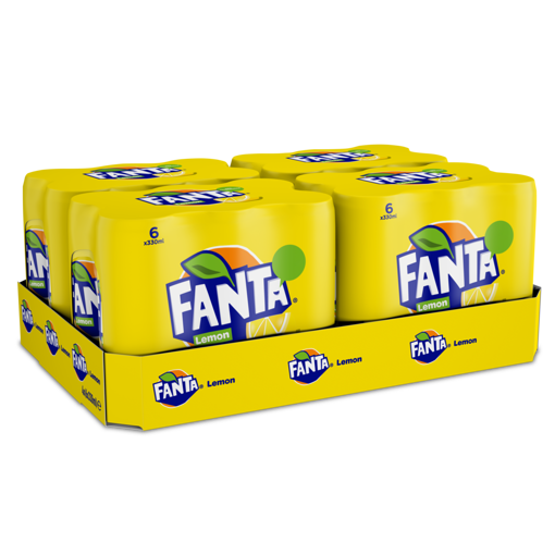 Afbeeldingen van FANTA LEMON BLIK 4X6X33CL