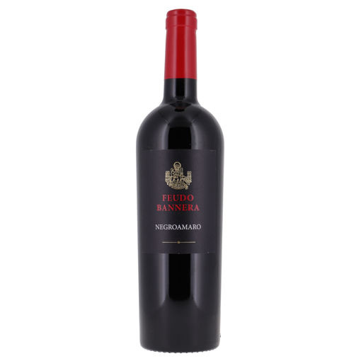 Afbeeldingen van FEUDO BANNERA NEGROAMARO ROOD 75CL