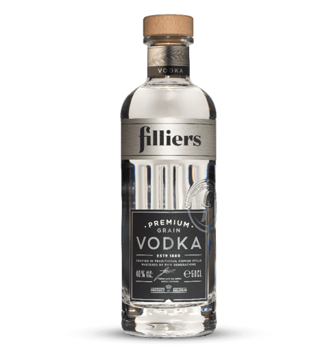 Afbeeldingen van FILLIERS CRAFTED VODKA PURE 40° 50CL